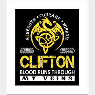 CLIFTON Posters and Art